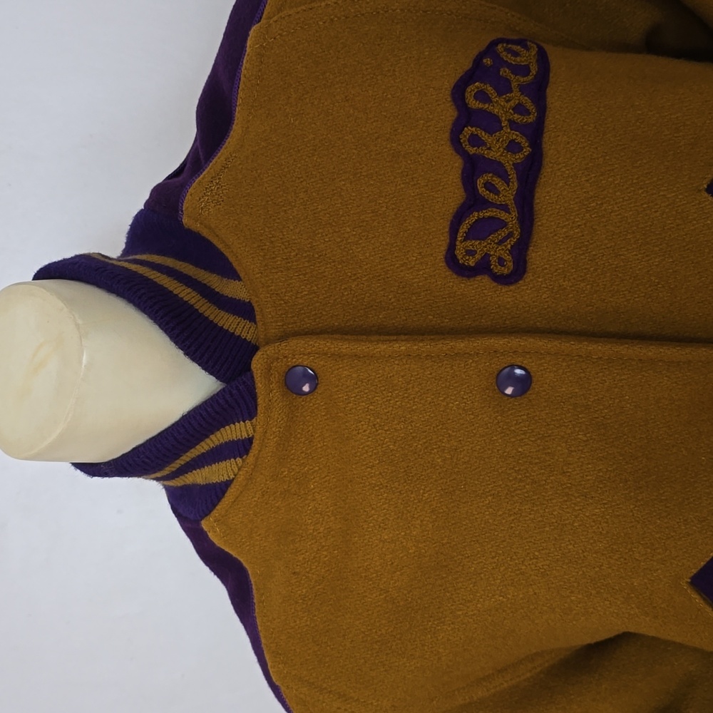 Vintage Cheer Letterman Varsity Jacket Wool Schurz HS Chicago IL - Picture 3 of 13